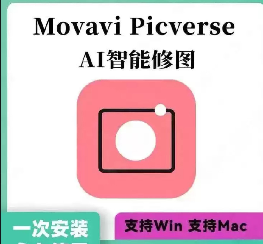 【软件】AI智能修图神器:Movavi Picverse